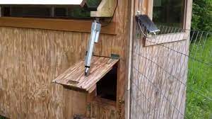 Detailed wiring instructions here in descriptiontoday i am using a linear actuator as a mechanism to automatically close and open a chicken coop door. Heavy Duty Automatic Chicken Coop Door Youtube