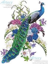 378 x 500 jpeg 42 кб. Proud As A Peacock Cross Stitch Pattern By Tereena Clarke Crosstitch Com