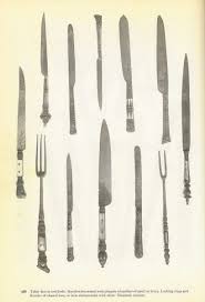 Eating Knives And Two Forks C 16th Century Couvert