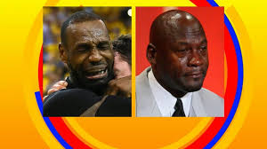 Lebron proving he's a smart business man by not attacking china whites love to see a black. Lebron James Nba Finals Tears Become Trending Meme Video Abc News