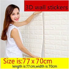 Premium selection of designer fabrics & wallpapers. Wallpaper Foam 3d Bata Putih Bisa Utk Tembok Lembab Shopee Indonesia