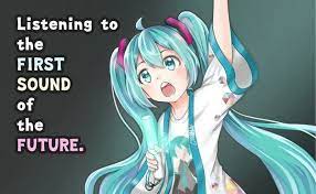First Sound Of The Future Is What Miku S Full Name Means Miku Hatsune Vocaloid Hatsune Miku Miku