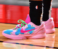 Maybe you would like to learn more about one of these? Nice Kicks On Twitter Demar Derozan S Kobe 6 Protro Pe For Tonight S Spurs Game Was Designed By His Daughters Kicksoncourt