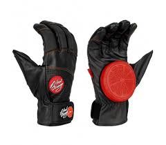 Slide Gloves Blood Orange Leather