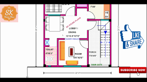 550 square feet budget : House Plan 22 X 25 550 Sq Ft 61 Sq Yds 51 Sq M Youtube