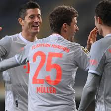 Erler, kirchner, roggensack, schulz manager: Hansi Flick Manuel Neuer Robert Lewandowski React To Bayern S 4 1 Win Over Arminia Bielefeld Bavarian Football Works
