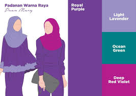 Asal apa ada depan mata, 'belasah' je. Sesuai Ke Padanan Warna Baju Raya Kita Inilah Realiti