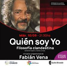 📍Fabián Vena llega al Guido Miranda con "QUIÉN SOY YO"