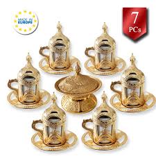 We strongly recommend the actual paint colour samples be picked up from the store and viewed under the lighting conditions where they will be applied to ensure complete colour satisfaction. Elegance Fancy Turkish Coffee Cup Set Of 6 Arabic Espresso Cups Vintage Greek Coffee Set Walmart Com Walmart Com