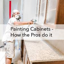 Tell the customer you will present them with a receipt after or close to completion in your bid. Painting Cabinets How The Pros Do It Paper Moon Painting