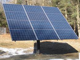 I have 6 100w 12v panels ( plan to buy more as needed). Ground Pole Mounted Diy Residential Solar Panel Systems