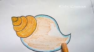 Check out our resin conch shell selection for the very best in unique or custom, handmade pieces from our ornaments shops. How To Draw Conch Shell Very Easy Drawing For Kids Sea Shell Drawing Colouring Shell Drawing Youtube