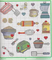 Punto de cruz es una forma popular de bordado, en las que se usan puntadas que quedan en forma de equis. 70 Mejores Imagenes De Cocina En 2020 Punto De Cruz Bordados En Punto Cruz Punto De Cruz Patrones