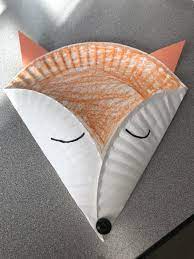 Sleepy Hibernating Fox Hibernation Preschool Crafts Forest Animals Preschool Animal Crafts Preschool