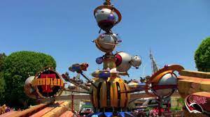 The duration of the ride is about 2 minutes. Disneyland S Astro Orbiter Youtube