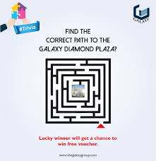 The Galaxy Group on Twitter: "Can you find the correct path to our project  Diamond Plaza?? Comment below with the right path &amp; win a free gift  voucher from us. Rules: A.