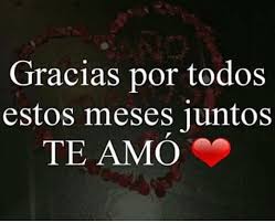 Muchisimas Gracias Te Amoooooo Mi Amor Meses De Novios Frases Frases Love Refranes De Amor