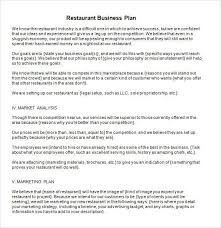 Restaurant Business Plan Template Word Inspirational 13 Sample Restaurant Business Plan In 2020 Restaurant Business Plan Cafe Business Plan Business Plan Template Pdf