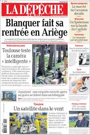 There is a sleeping hut / refuge nearby. Newspaper La Depeche Du Midi France Newspapers In France Wednesday S Edition August 22 Of 2018 Kiosko Net