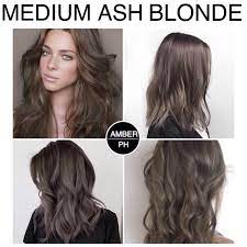 These shades have blue or violet base tones which form the base tone of your hair color and complement cooler features. Medium Ash Blonde Hair Color
