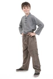 Tissus d'exception, coupe unique, ateliers centenaires… la qualité est exceptionnelle. Pantalon Large Japonais Enfant Zen Neuf Ebay