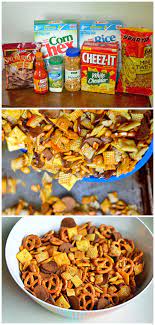Buffalo Wing Chex Mix Recipe Chex Mix Recipes Snacks Yummy Snacks