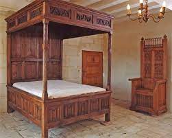 Matte black powdercoated iron streamlines the classic canopy bed in dramatic silhouette. Pin On Scott S Man Cave
