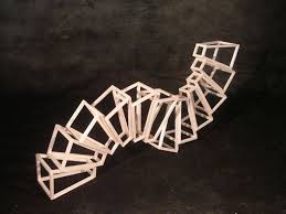 Balsa Wood Project Concept Models Architecture Geometric Sculpture Paper Art Sculpture