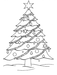 Christmas Tree Pictures To Color And Draw For Kindergarten Christmas Tree Drawing Christmas Tree Coloring Page Tree Coloring Page