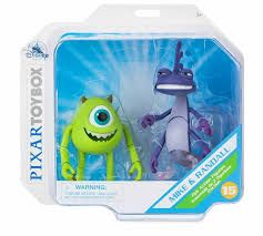 Disney Store Mike Wazowski & Randall Action Figure Toybox 2020 Monsters Inc  NEW
