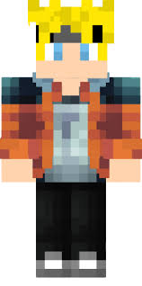 Skin Do Boruto Com A Roupa Do Naruto Nova Skin In 2020 Naruto Horse Armor Boruto