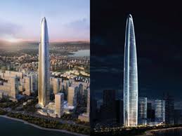 Reinforced concrete both the main vertical/lateral structural elements and the floor spanning systems are constructed from concrete which has been cast in place and utilizes steel reinforcement bars. Check Out Designs For China S Next Ridiculously Tall Building