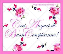 Cdb Cartoline Per Tutti I Gusti Cartolina Cari Auguri Di Buon Compleanno Con Imma Buon Compleanno Auguri Di Buon Compleanno Cartoline