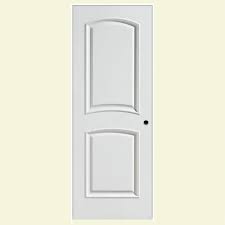 Masonite 28 In X 80 In Palazzo Bellagio Smooth 2 Panel Arch Top Solid Core Primed Composite Single Doors Interior Prehung Interior Doors Wood Doors Interior