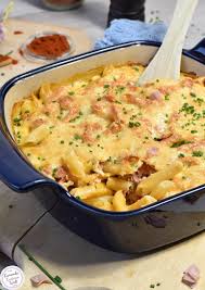Nudel Schinken Gratin Ganz Fix Ohne Fix Nudel Schinken Gratin Rezepte Nudelgerichte Rezepte