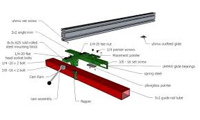 Steel Fabricated Standard T Square Table Saw Fence Verysupercool Tools Table Saw Fence Diy Table Saw Fence Table Saw