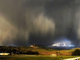 Although a derecho can produce destruction similar to the strength of tornadoes, the damage typically is directed in one direction along a relatively straight swath. John Lindsey Once Forgotten Derecho Becoming More Common Term For Violent Storms Columnists Lompocrecord Com