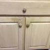 In installing your kitchen cabinet, the first step will be to make a mark where the cabinets are going to be adjoined. 1