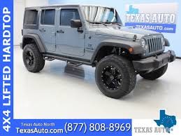 New builds include our exclusive 6x6 jeeps and the new 6x6 g63 Sold 2015 Jeep Wrangler Unlimited Sport Lifted Hard Top Connectivity In Houston
