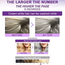 Blonde hair turning yellow, and a most unflattering shade of yellow at that, is a very common problem. Buy Sevich Toning Hair Shampoo Blonde Purple Shampoo Yellow Hair Removes Brassy Tones Keep Silver Grey Hair Repair Hair Color Highlighted Hair 100ml 1pcs Online In Indonesia B08pkqf6hp