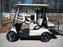 No Lift Biggest Wheels I Can Get Golf Carts Yamaha Golf Carts Golf Cart Wheels