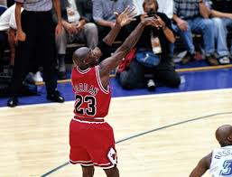 With less than 15 seconds to go in game 6 of the 1998 nba finals, the bulls superstar found himself in isolation against jazz guard bryon russell. Michael Jordan 1998 Nba Finals Last Shot Mitchell And Ness Jersey Sole Collector