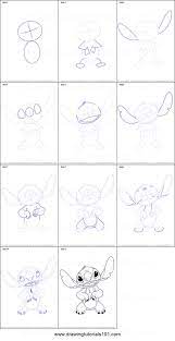 Disney figuren tekenen makkelijk : So Zeichnen Sie Stiche Aus Lilo Und Stitch Schritt Fur Schritt Schritt Stiche Stitch Zeichnen Tekenen Lilo And Stitch Disney Tekenen