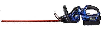 Black And Decker 22 Inch Hedge Trimmer Parts Zombi Zht5817 24 Inch 58 Volt 2ah Lithium Cordless Electric Hedge Trimmer Hedge Trimmers Under 200