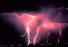 Pink Lightning Poster Zazzle Com In 2021 Lightning Storm Lightning Strikes Thunderstorms