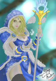 Rylai The Crystal Maiden Dota 2 Wellem - Illustrations ART street