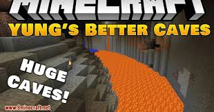 Estamos de nuevo en un video de mods para minecraft y hoy vamos a probar un mod que nos permite jugar a minecraft 1.17 caves update . Yungs Better Caves Mod 1 14 4 1 12 2 Is A Mod That Completely Overhauls Vanilla Minecrafts Cave Generation Better Caves Adds Never Befor Custom Homes Best Mod