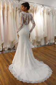 Long sleeve wedding dresses are demure and harken to a different era. Sexy Modern Wedding Dress Long Sleeve Wedding Dress Lace Etsy