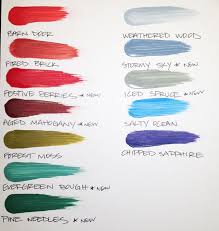 Tim Holtz Distress Paint Colors