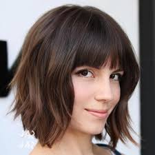 Frange effilee idee de coiffures avec frange effilee elle. 44 Idees Pour Coiffure D Ete Le Carre Degrade Et Comment Le Coiffer Comme Un Pro Coiffures Mode Et Beaute Zenidees